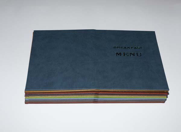 our menu colour options