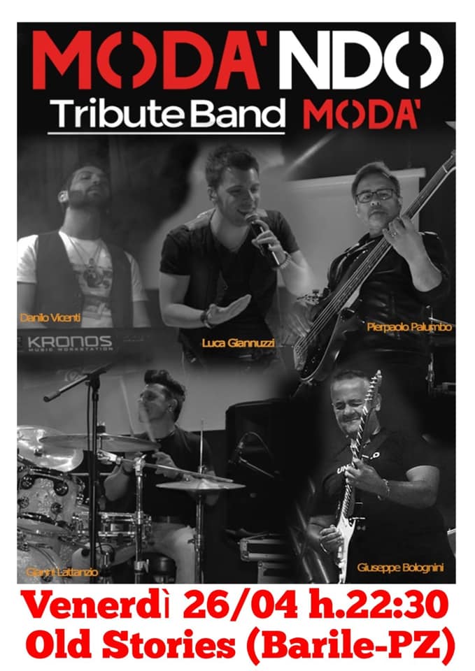 Manifesto per la tribute band 