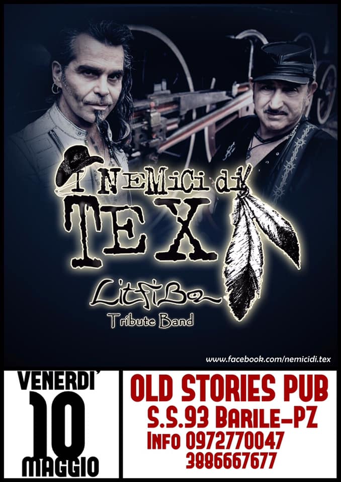 Manifesto del concerto tributo dal vivo della band 