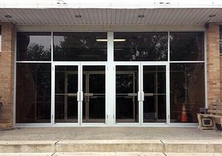 Replaced Storefront Window — Glass Installation in Roselle Park, NJ