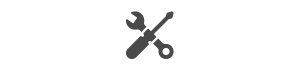 a tech batteries red spanner screw driver icon