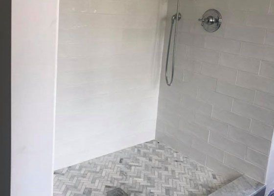 Shower Area — Tewksbury, MA — Heavydoody Plumbing & Heating Service