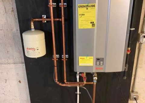 Tankless Boilers — Tewksbury, MA — Heavydoody Plumbing & Heating Service Tankless Boilers — Tewksbury, MA — Heavydoody Plumbing & Heating Service
