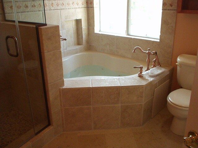 Modern Bathroom Bathtub — Remodeling Installation in Pasadena, CA