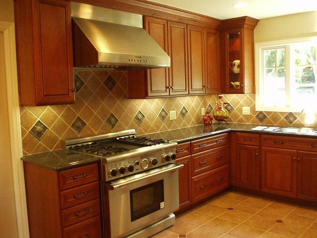 Stove and Oven Beneath the Hanging Cabinet — Remodeling Installation in Pasadena, CA