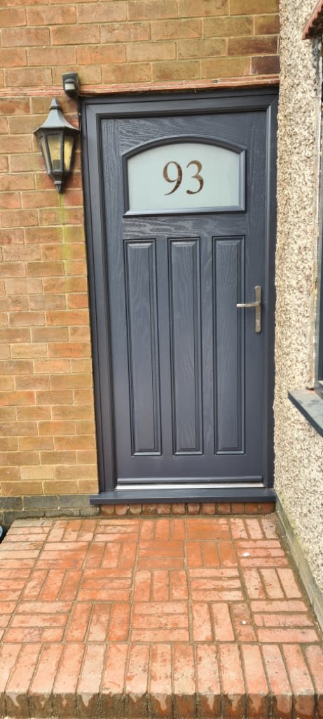 Newly fitted front door