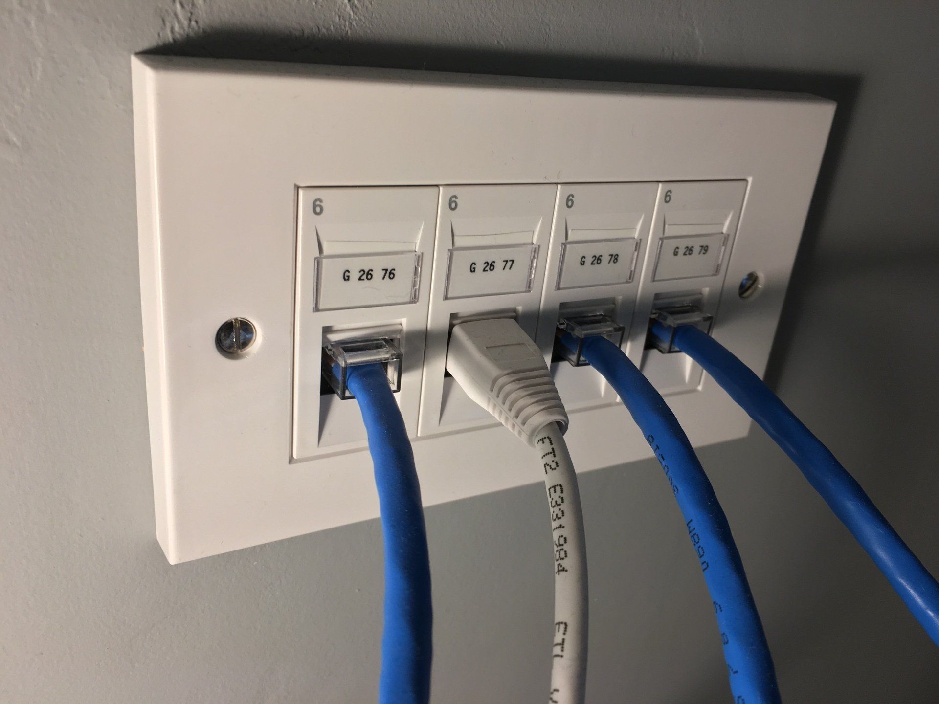 RJ45 Wall Data Sockets