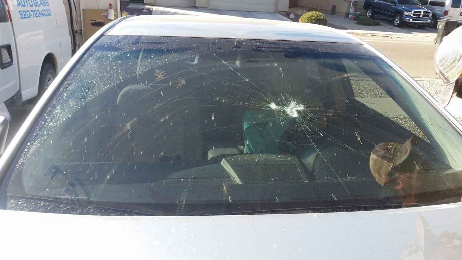 White Car 3 — Glass Replacement & Repair in Coolidge, AZ