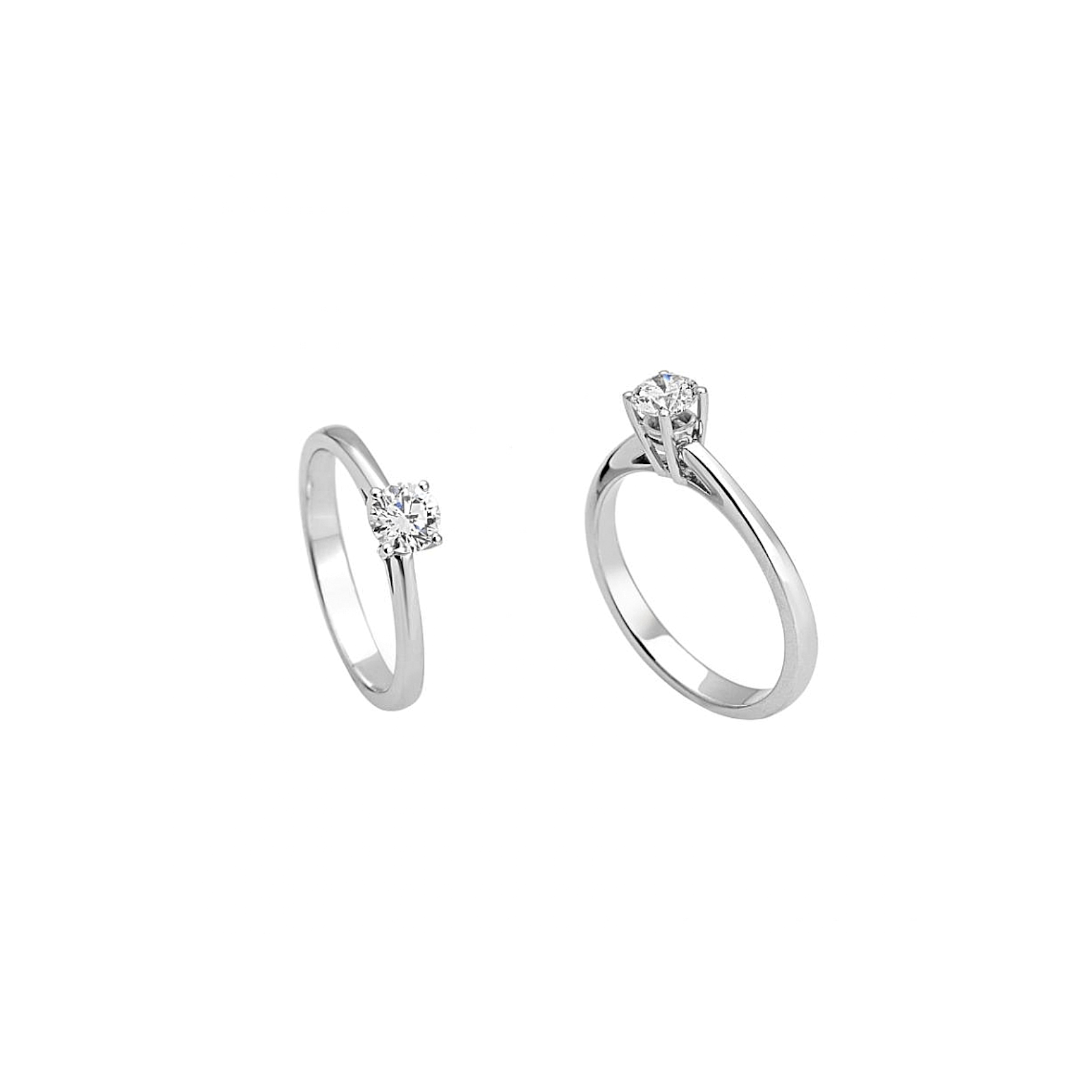 Anello in oro bianco e diamanti Giorgio Visconti - Gioielleria Marulla Rimini