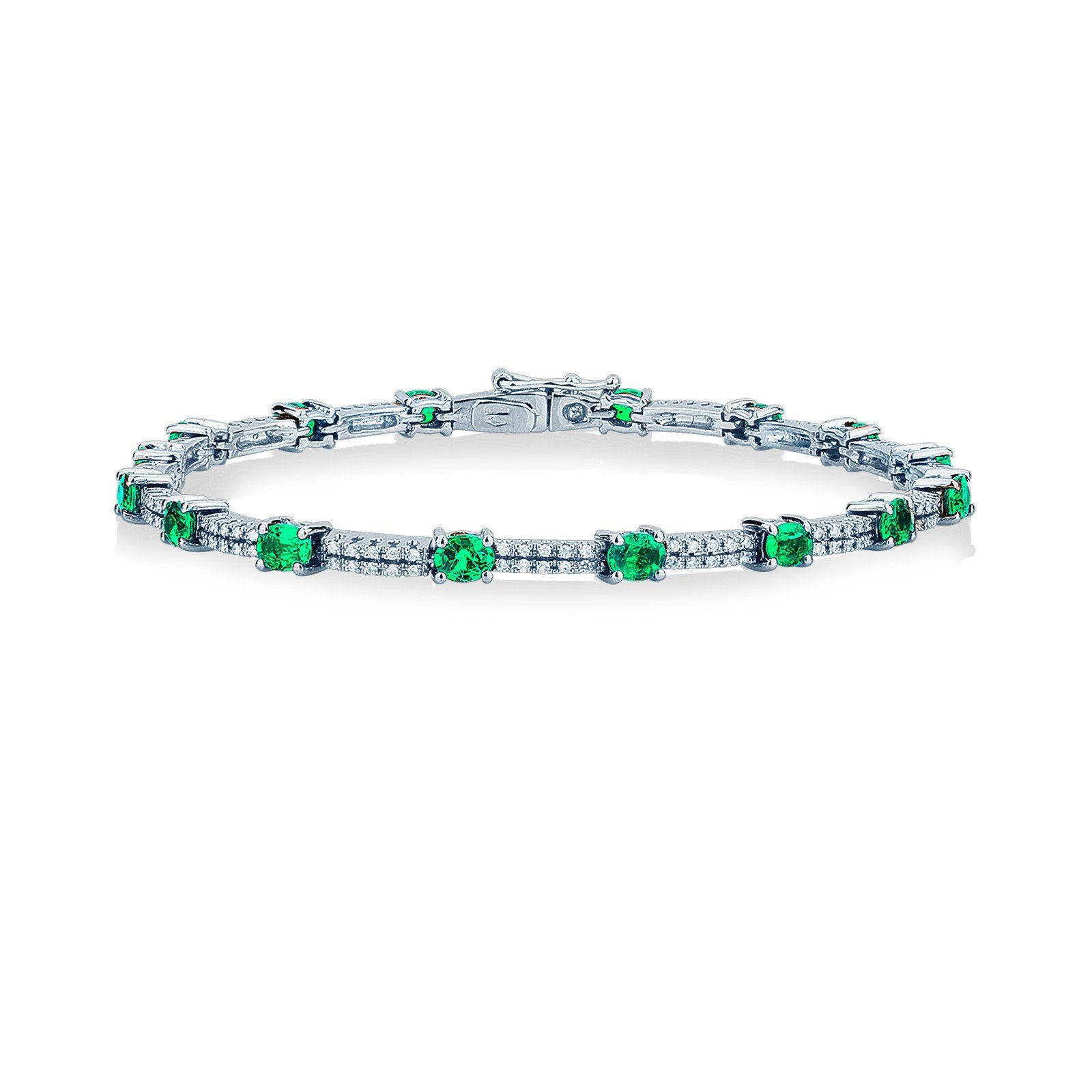 Bracciale Smeraldi e Brillanti Mirco Visconti R081 - Gioielleria Marulla Rimini