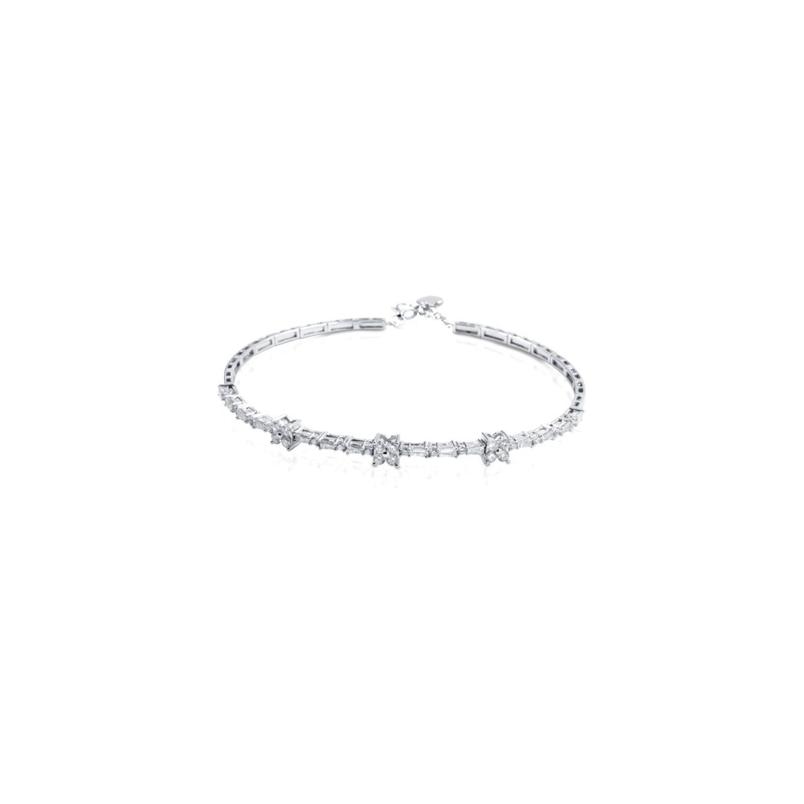 Bracciale in oro bianco e diamanti Gianni Carità FB308 - Gioielleria Marulla Rimini