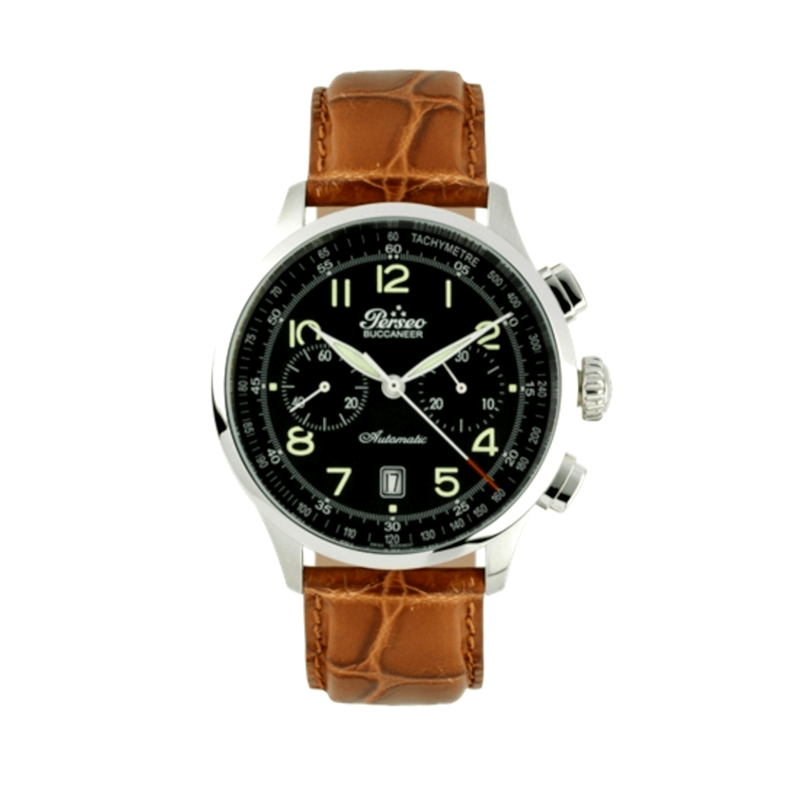 Orologio Perseo 3335 Buccaneer Crono Automatico Noir - Gioielleria Marulla Rimini