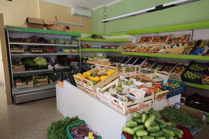 scaffali per la frutta
