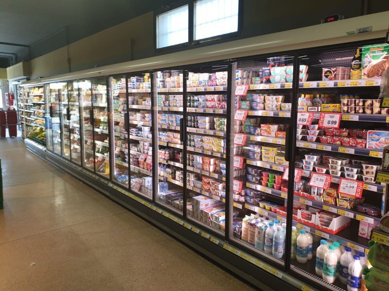banconi frigo per supermercati