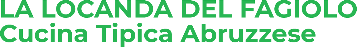 LA LOCANDA DEL FAGIOLO Cucina Tipica Abruzzese - LOGO