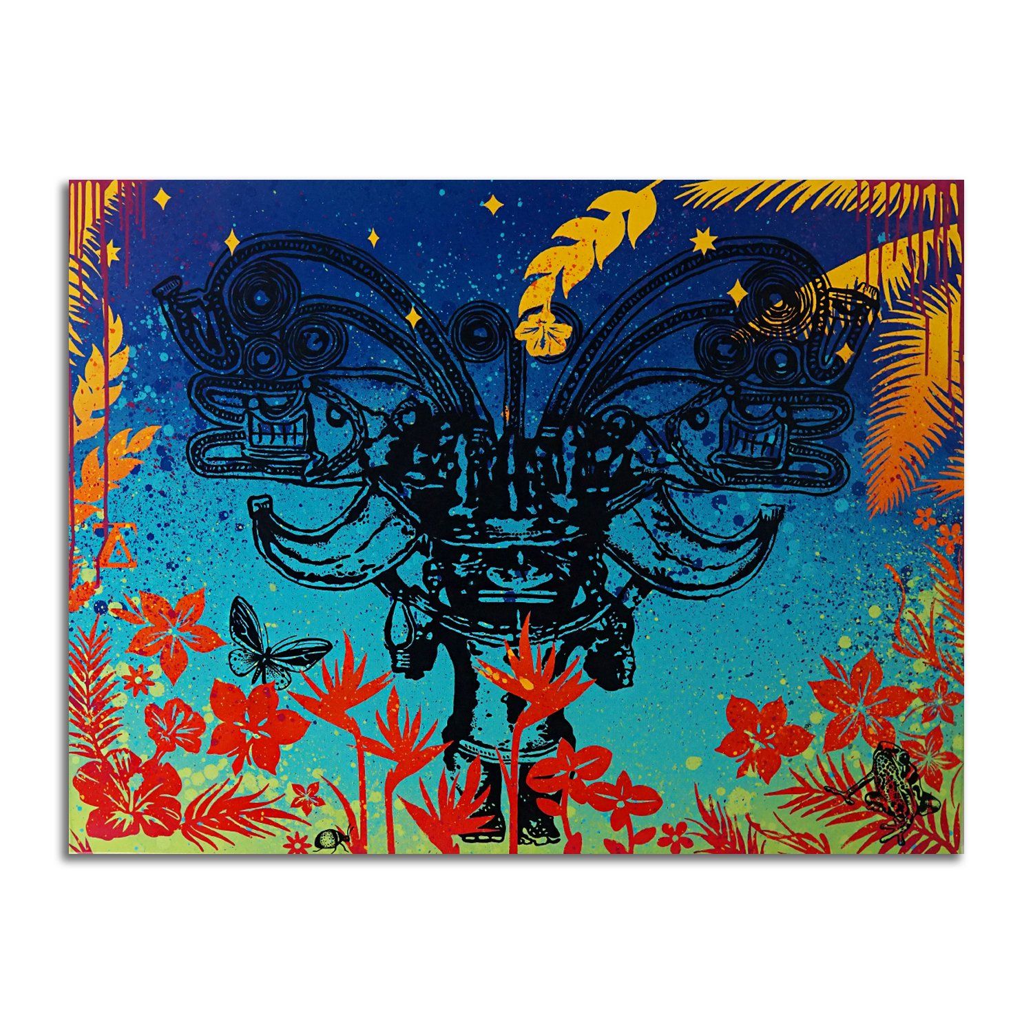 art, painting, donatella azygous, comissioned art, los angeles, female artist, Colombiana, colombia, colombian art