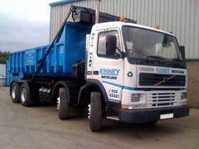 Waste carrying truck