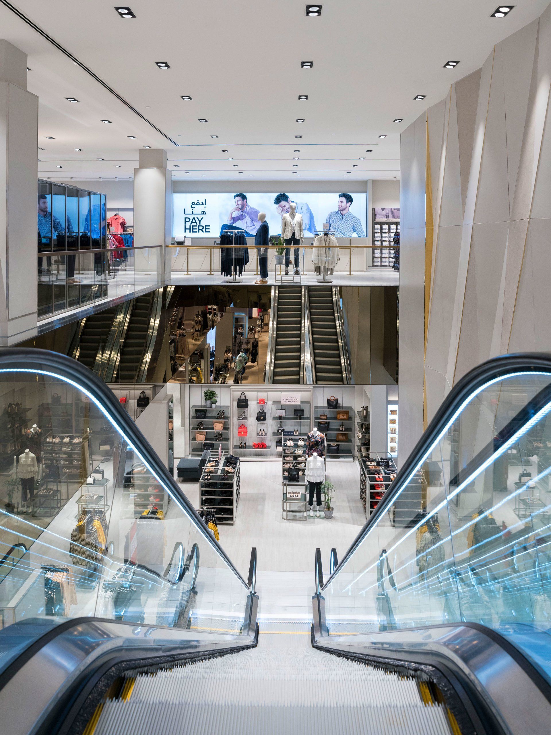 M&S store interior designed by Lyons Sleeman Hoare Architects
