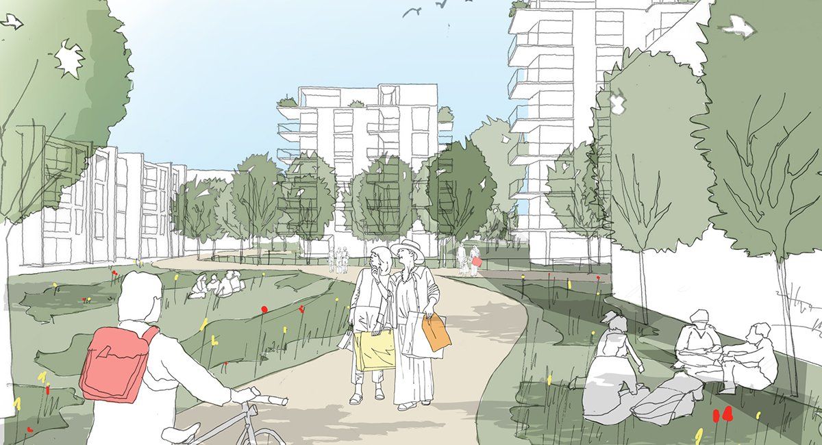 Brookfield Riverside, Broxbourne, mixed use scheme designed by LSH Architects