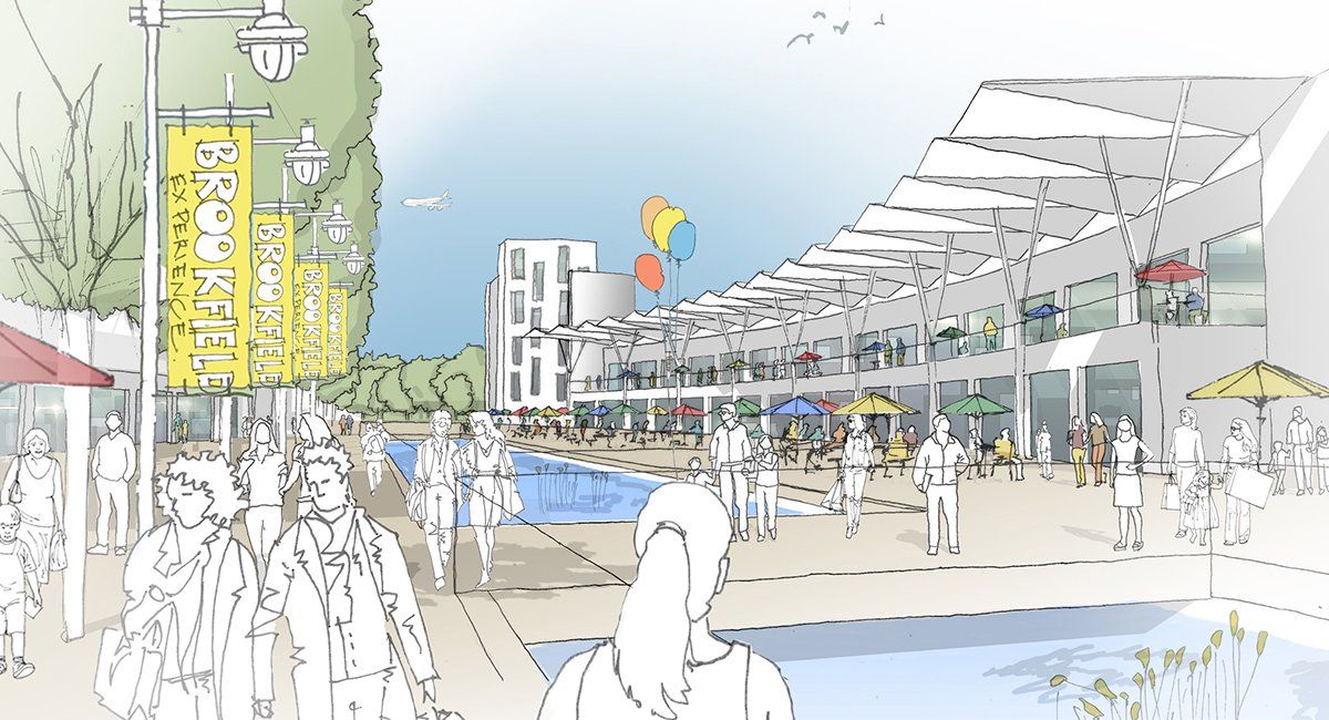 Brookfield Riverside, Broxbourne, mixed use scheme designed by LSH Architects
