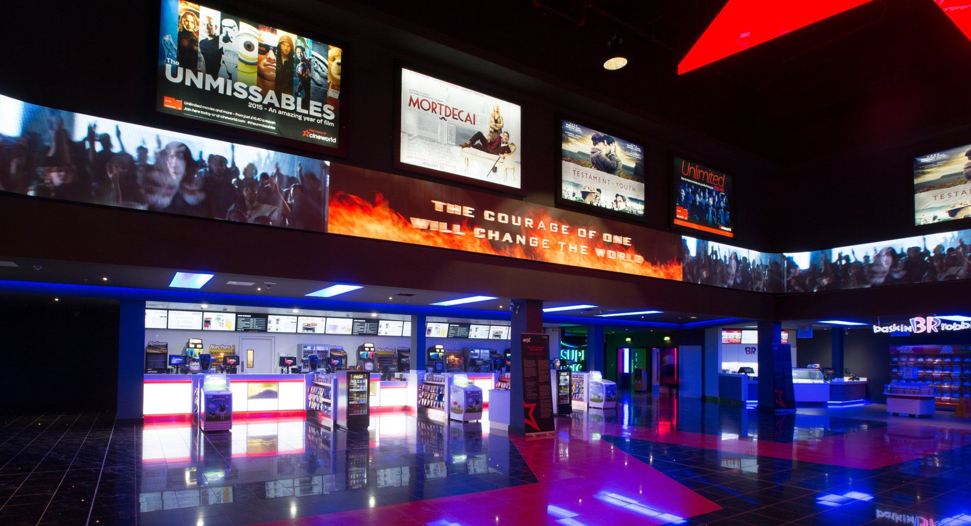LSH Architects have delivered numerous Cineworld cinemas across the UK