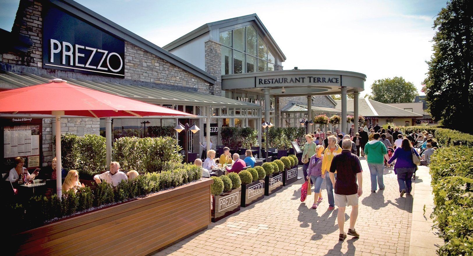 Clarks Village, Street designed by LSH Architects