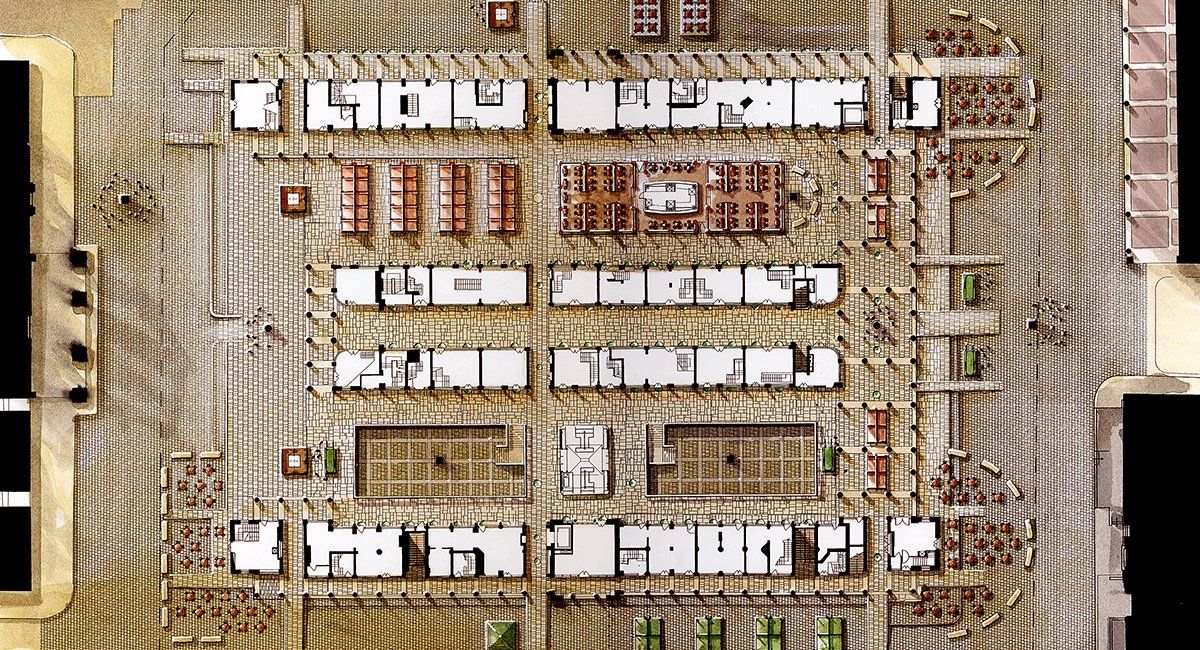 Conservation plan for the iconic Covent Garden Market, masterplan to preserve its heritage by LSH Architects