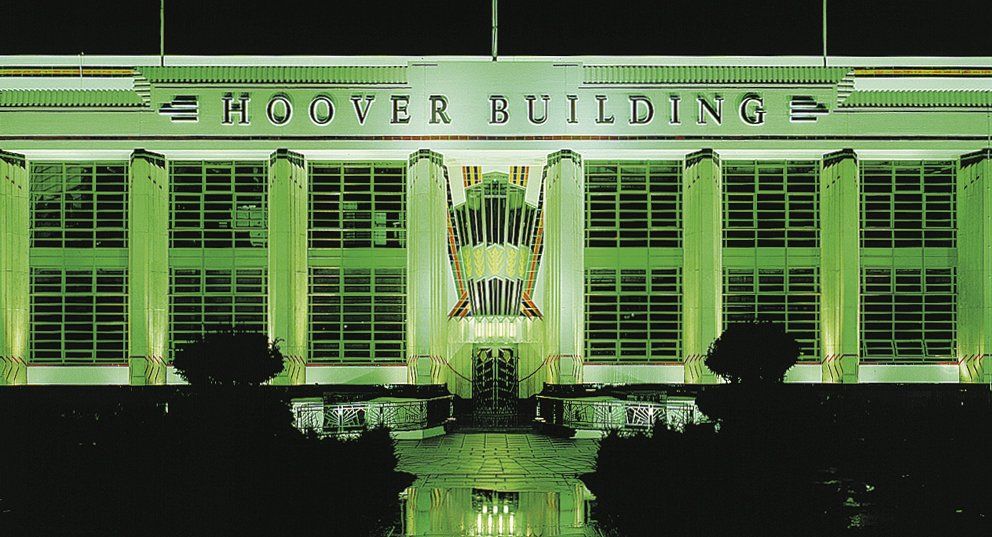 Conservation and refurbishment of the iconic Hoover Building by Lyons Sleeman Hoare Architects