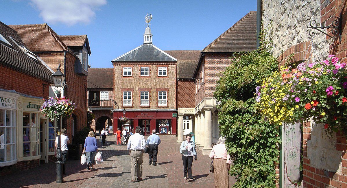 The award winning Lion & Lamb Farnham designed by Lyons Sleeman Hoare Architects