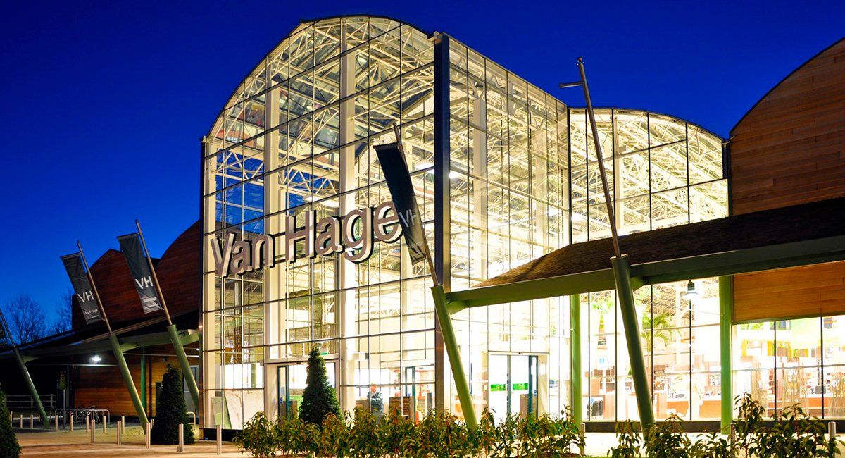 Van Hage at Peterborough Garden Park, development designed by LSH Architects