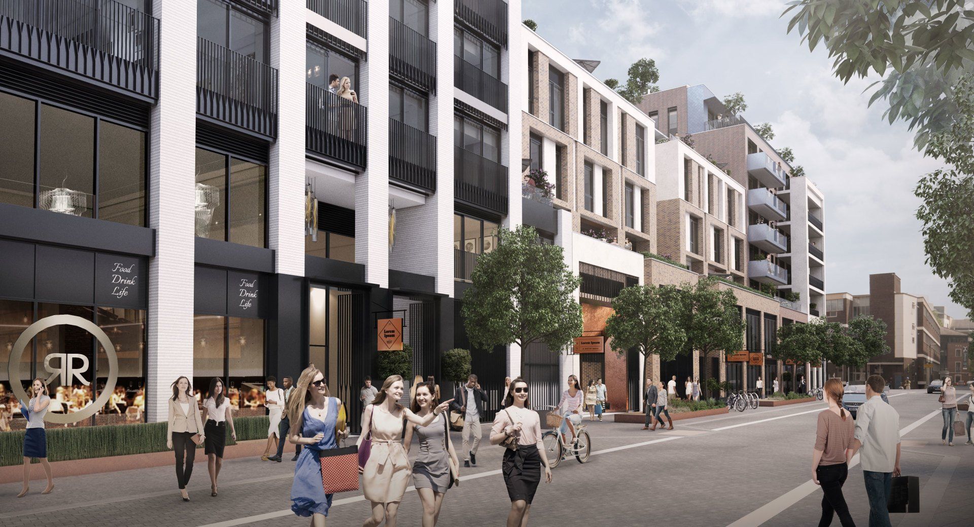 Redcliff Quarter by LSH Architects forms one of the biggest mixed use developments in Bristol