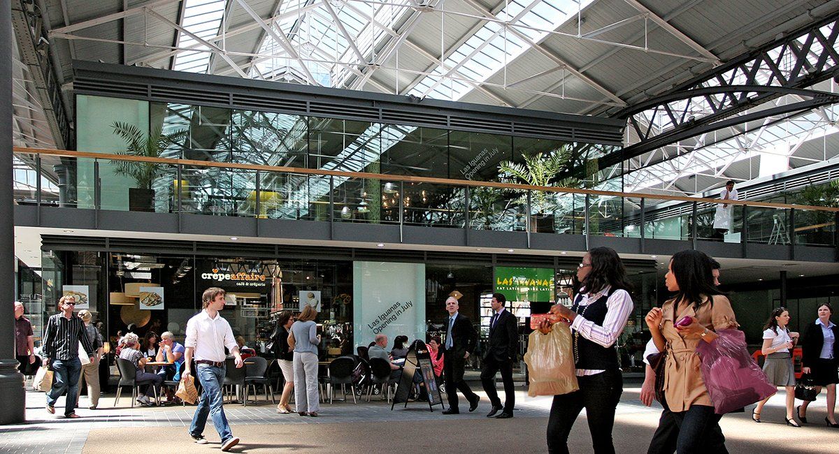 Conservation and re-use of Spitalfields Markets London by LSH Architects