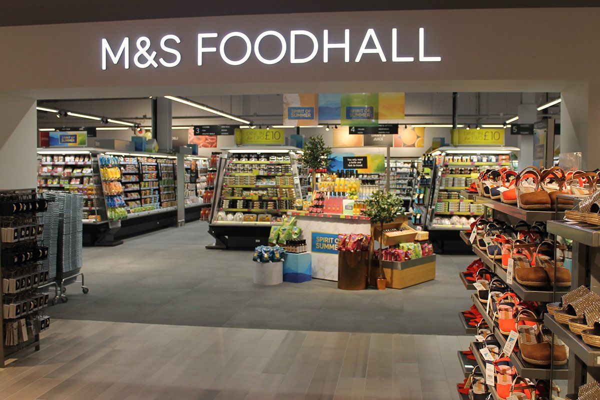 Storeplanning and design of M&S Lexicon store in Bracknell by LSH Architects