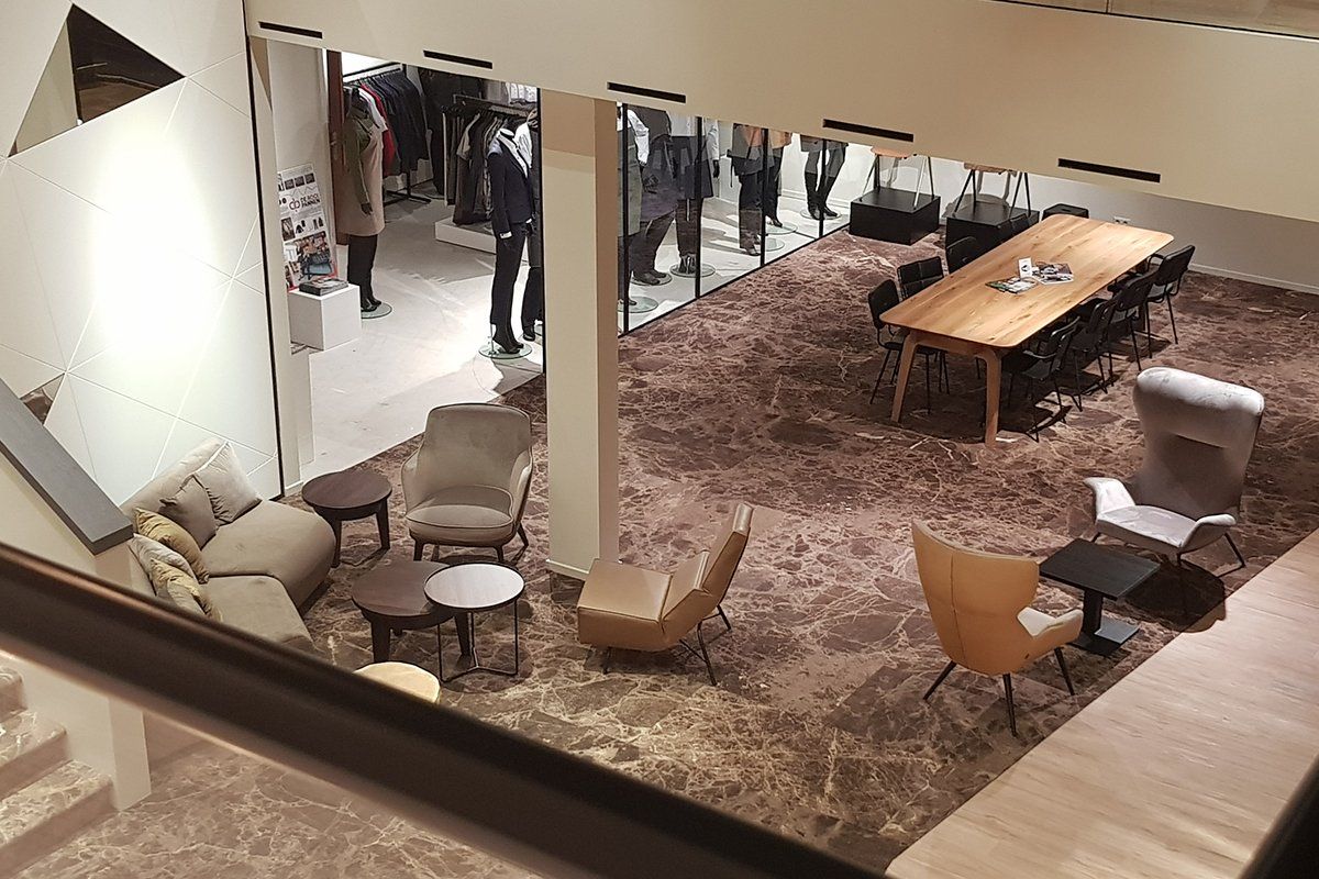 Inspirium in the Netherlands is a holistic showroom experience designed by LSH Architects interior design team