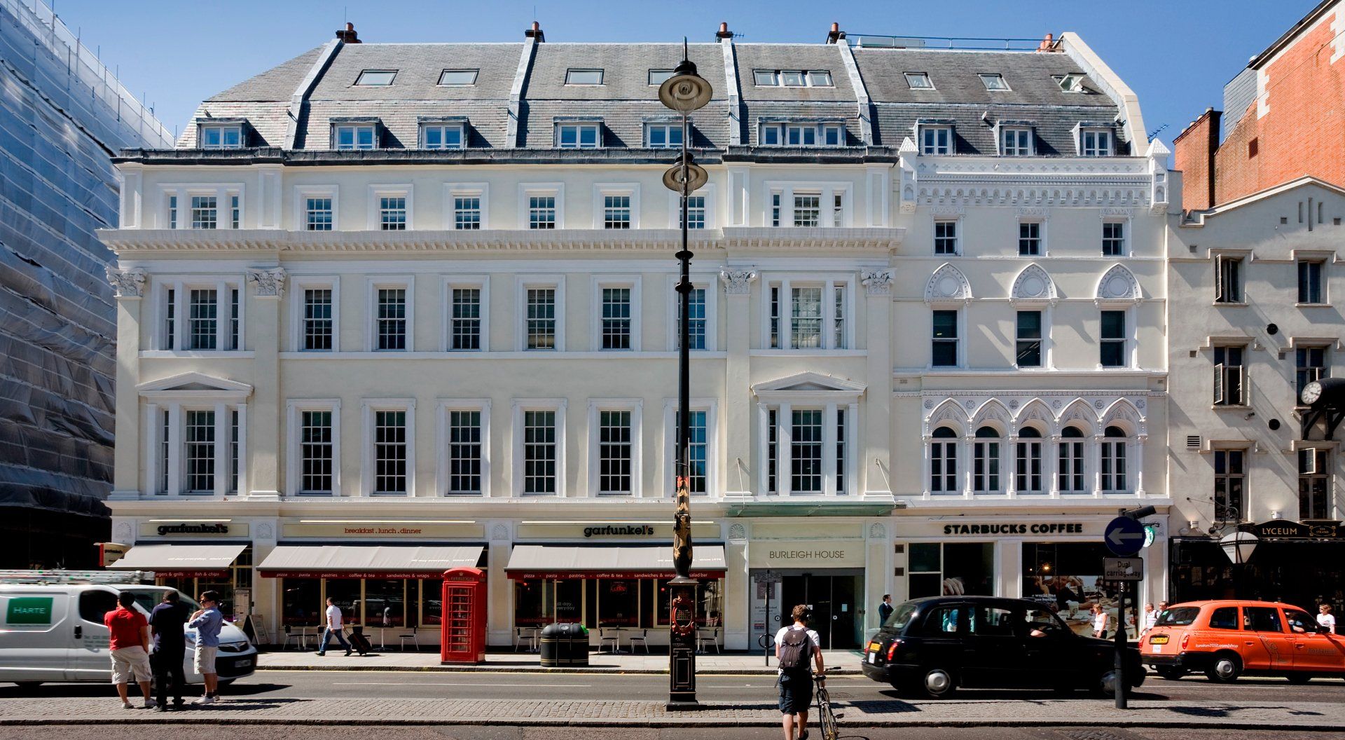 Refurbishment of 355-359 The Strand - Burleigh House, London by LSH Architects