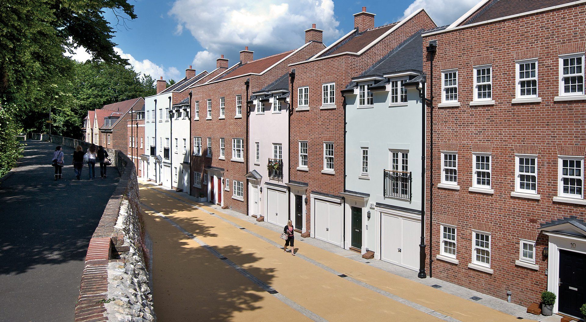 The Square at Eastgate in Chichester by LSH Architects for Seaward Homes