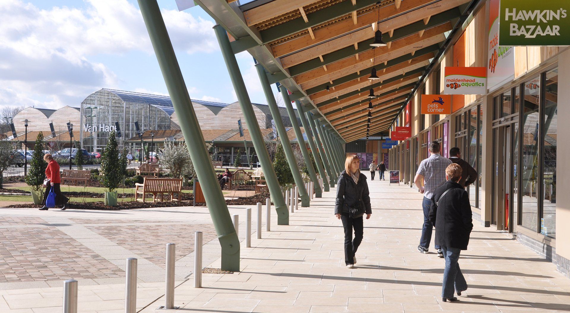 Award winning Peterborough Garden Park designed by LSH Architects