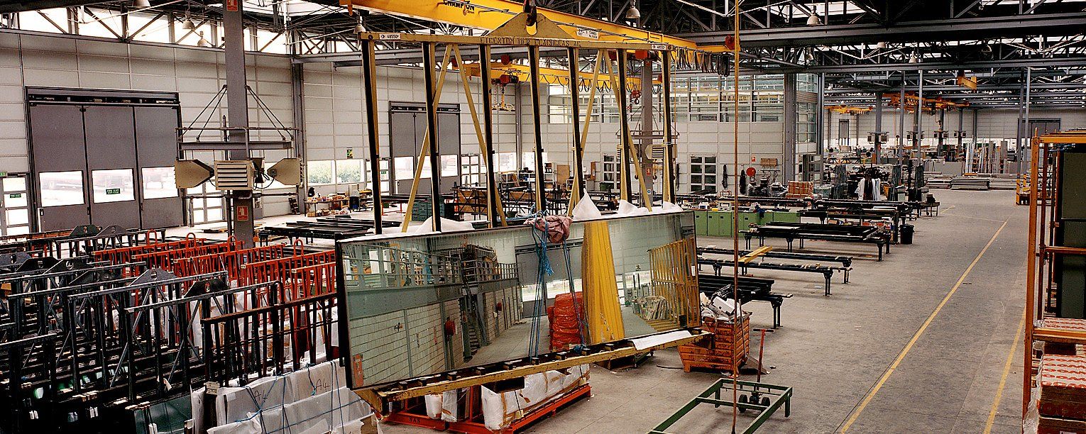High tech manufacturing facility with staff offices and facilities designed by LSH Architects