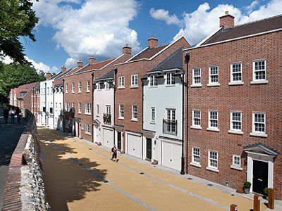 The Square at Eastgate, Chichester a residential led mixed use development designed by LSH Architects