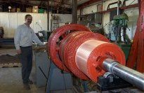 Motor Rewind — Blue Electric Motor in Auburn, CA