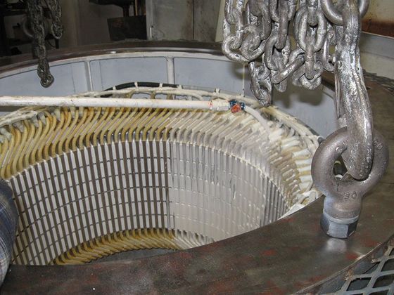 Dipping a Stator — Auburn, CA — All Electric Motors Inc.