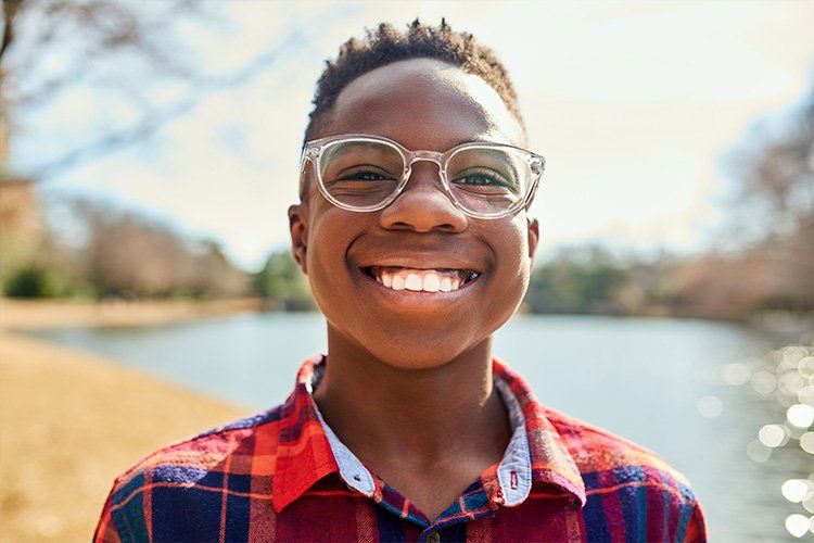 Young boy smiling - Dental Studio 4 Kids Lutz Florida