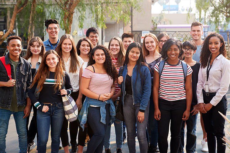 Group of Teenagers posing - Dental Studio 4 Kids Lutz Florida