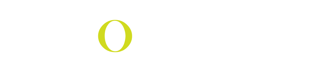 Yellow-green ring logo on a white background