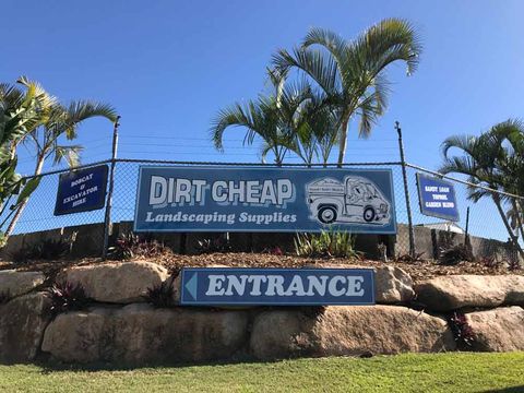 Dirt Cheap Entrance — Landscaping Supplies in Gladstone, QLD Dirt Cheap Entrance — Landscaping Supplies in Gladstone, QLD