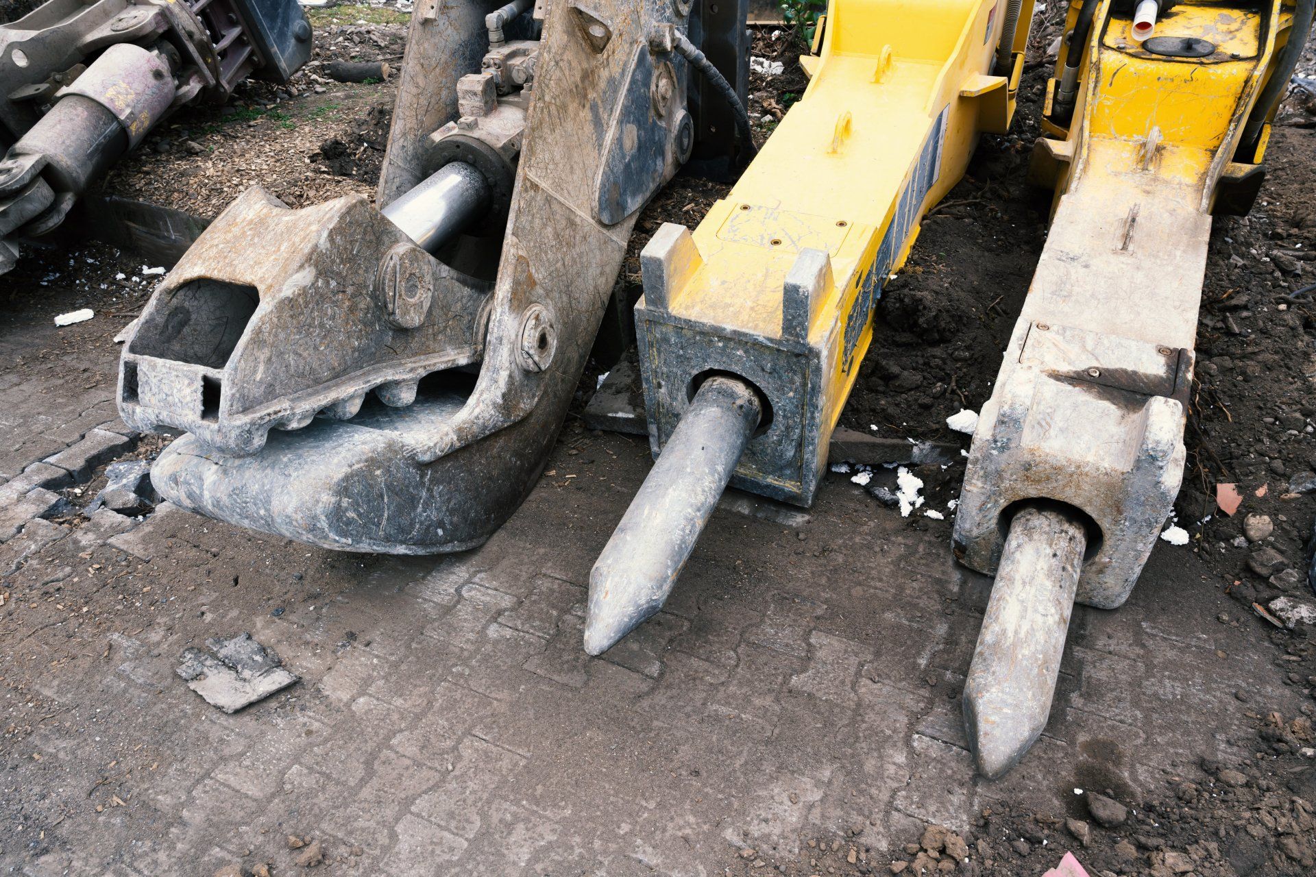 Excavator Attachments — Landscaping Supplies in Gladstone, QLD Excavator Attachments — Landscaping Supplies in Gladstone, QLD
