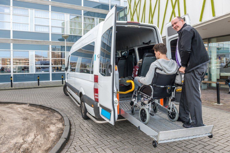 furgone NCC per disabili