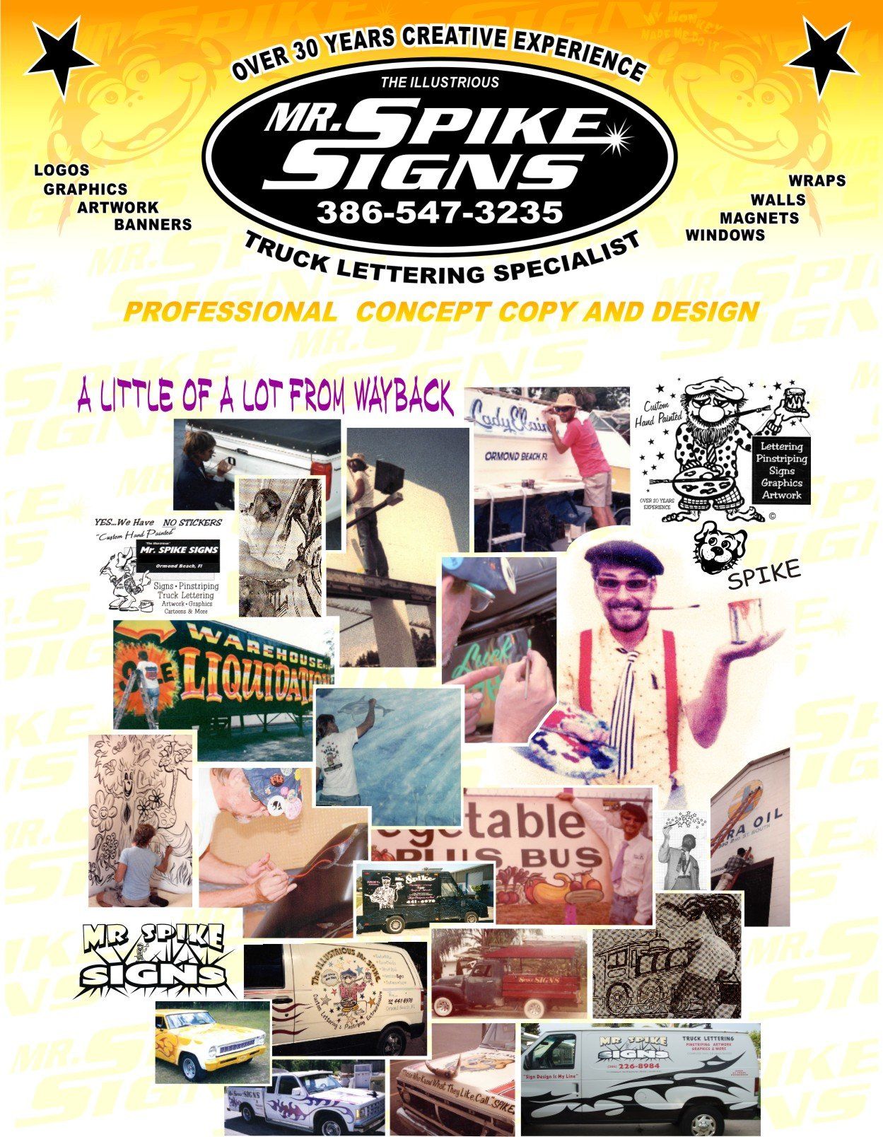 Mr Spike Signs & Truck Lettering Daytona Beach Mr Spike Signs & Truck Lettering Best In Daytona Beach