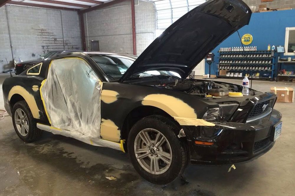 Collision repair image
