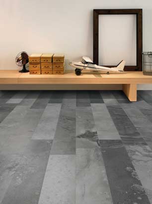 dark grey flooring